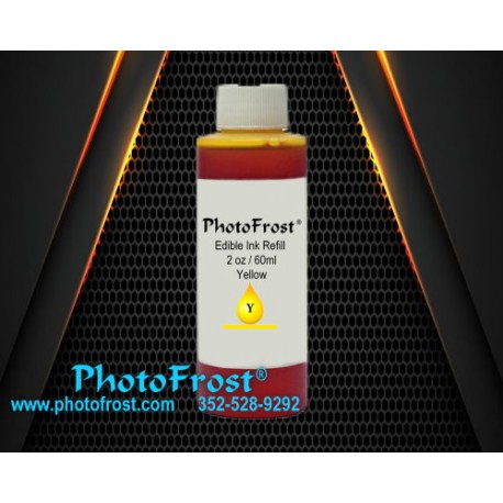 PhotoFrost yellow refill bottle